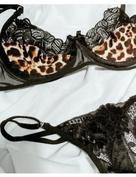 Set Leontina Animal print